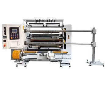 BOPP Laminated Film Roll Til Roll Slitting Machine